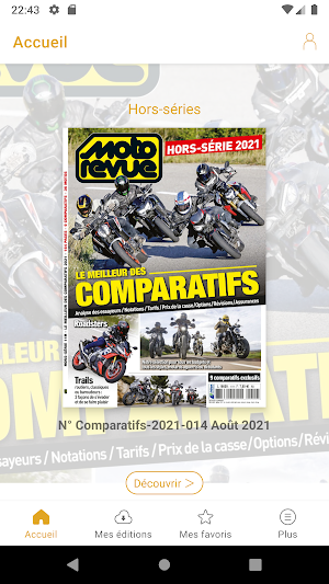 Moto Revue Magazine Screenshot 2