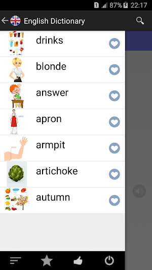 English Visual Dictionary Screenshot 2