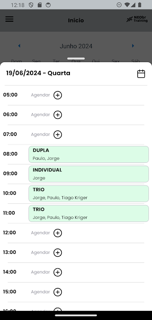 NEO Training Screenshot 2