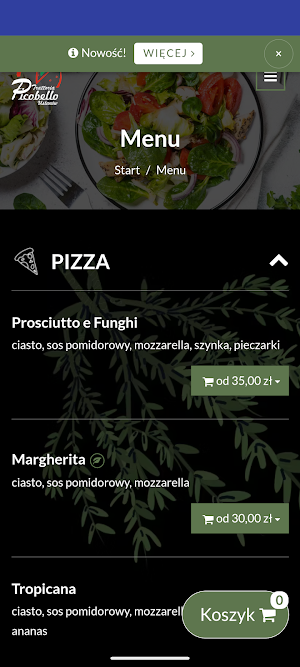 Tratoria Pico Bello Screenshot 0