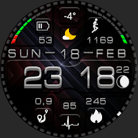 Digital Animated Watch face
