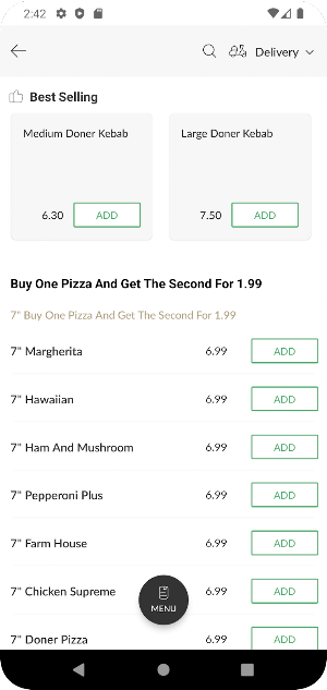 Farm Pizza & kebab Screenshot 1