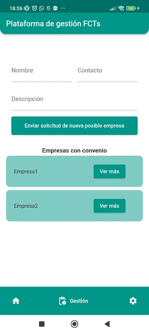 GestionaFCTs - Gestión para FP Screenshot 0