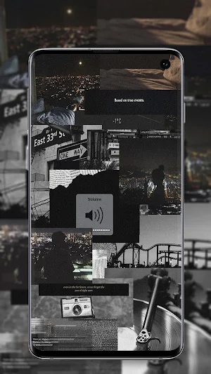 Black Aesthetic Wallpaper Screenshot 0