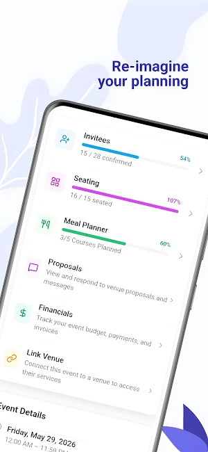 Guestly - Plan your Event Screenshot 0