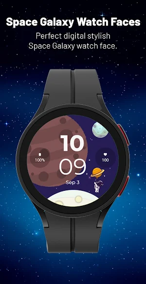 Space Galaxy Watch Faces Screenshot 1