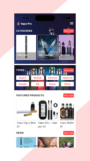 Vape Pro Screenshot 1