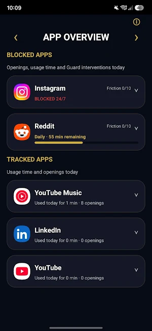 Guard – Focus & App Blocker Screenshot 1
