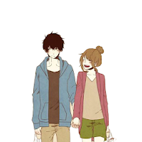 Romantic Anime Couple Wallpaper HD
