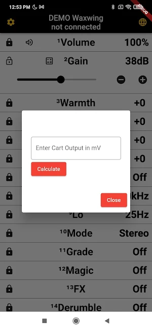 Waxwing Remote Screenshot 1