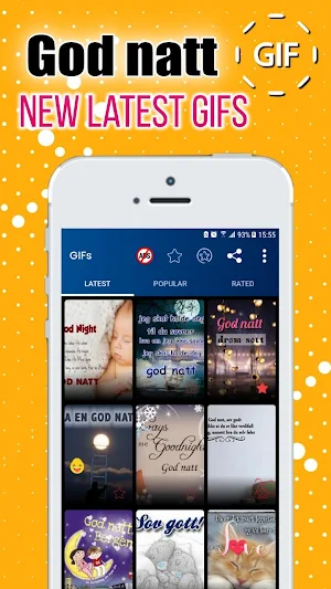 Norwegian Good Night Gif Image Screenshot 0