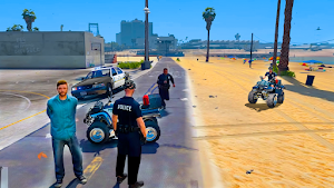 Police ATV Quad Bike Simulator - Offroad 2021 Screenshot 0