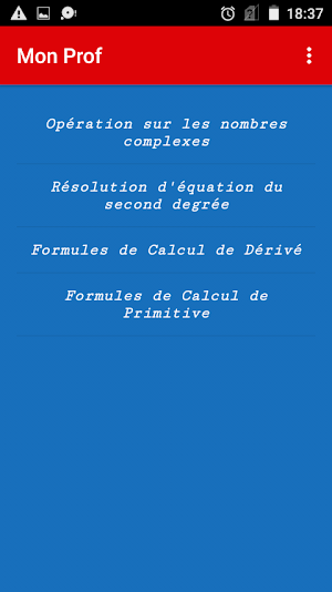 Mon Prof Screenshot 0
