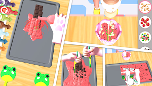 DIY Dessert Maker: 3D Games Screenshot 1