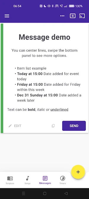 VerseCAST Screenshot 3