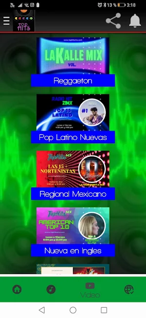 TopHitsMx Screenshot 0