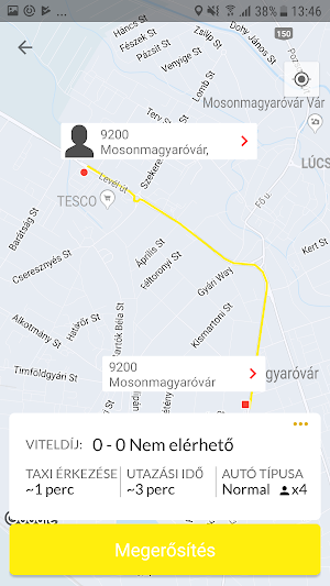 Zöld Taxi Screenshot 2