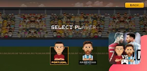 Messi vs Ronaldo Football Game Screenshot 3