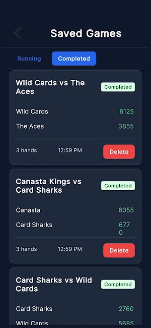 Canasta Score Pro - Ad Free Screenshot 0