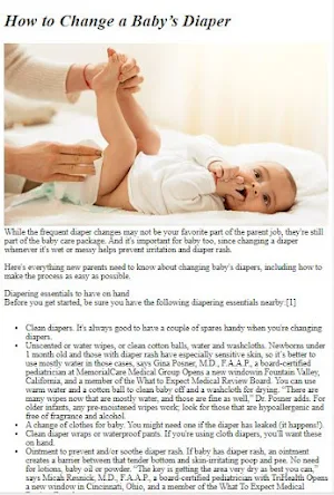How to Take Care of a Newborn Screenshot 0