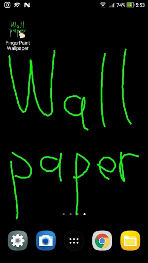 Finger Paint Wallpaper Screenshot 3