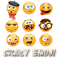 Crazy Emoji Stickers WASticker