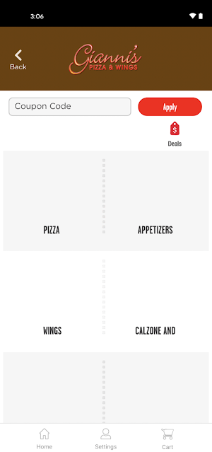 Gianni's Pizza & Wings Screenshot 1
