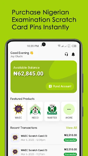 Naijaresultpins: Buy Exam ePIN Screenshot 0