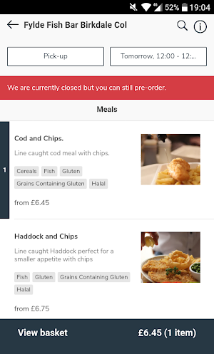 Fylde Fish and Chips Screenshot 1