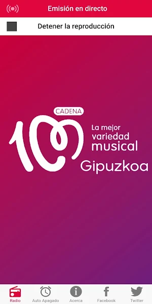 CADENA 100 GIPUZKOA Screenshot 0