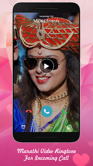 Marathi Video Ringtone For Incoming Call Screenshot 0