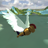 Snow Golden Flying Sky Game 3d