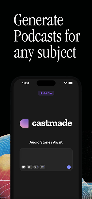 Castmade: Generate AI Podcasts Screenshot 2