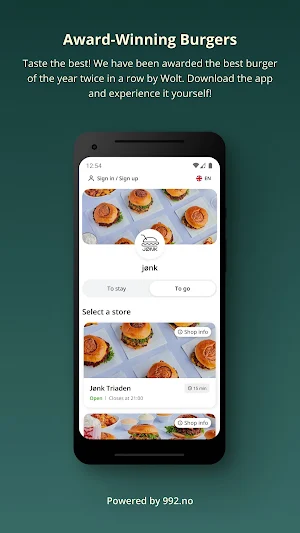 Jønk Burger Screenshot 0