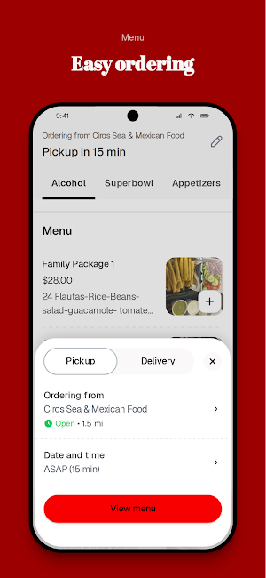 Ciros Sea & Mexican Food Screenshot 2