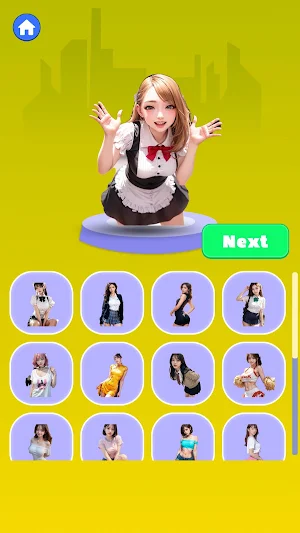 Sexy mix girls: ai merge make Screenshot 1