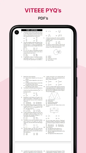 VITEEE Mock Test, PYQs 2024 Screenshot 3