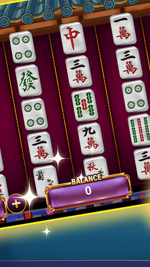 Purple Glow Mahjong Screenshot 1