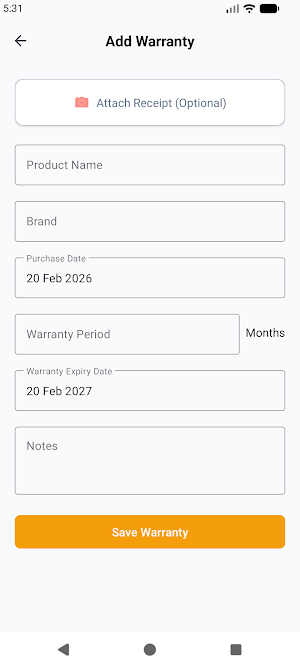 Warrantix Screenshot 1