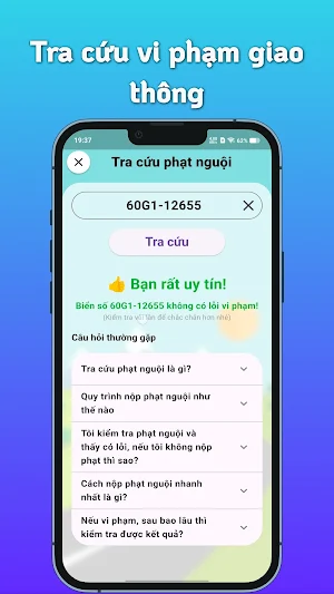 Tra Cứu Phạt Nguội 2025 Screenshot 2