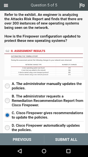 300-710 All-in-One Exam Screenshot 2