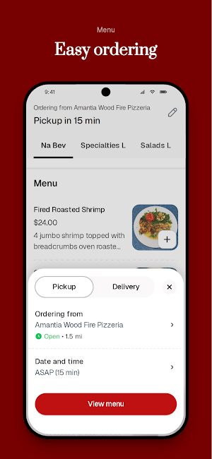 Amantia Wood Fire Pizzeria Screenshot 2
