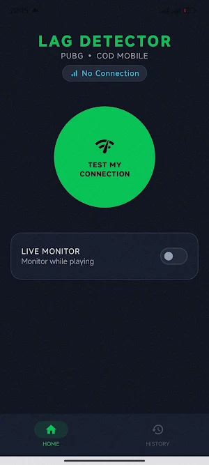 LagDetector for PUBG & COD Screenshot 1