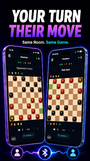 Blue Duel: Bluetooth Games Screenshot 1