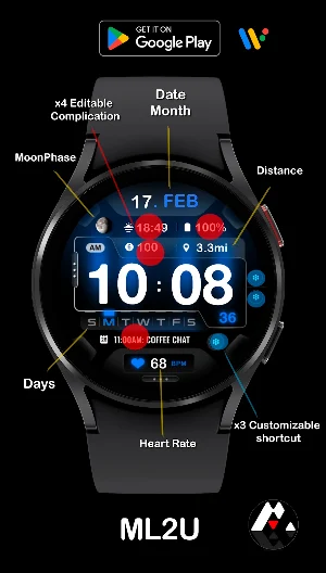 ML2U 212 Watch Face Screenshot 1