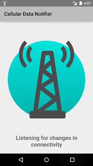 Cellular Data Notifier Screenshot 0