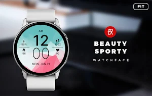 Beauty Sporty Fit Watch Face Screenshot 0