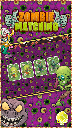 Zombie Matching Card Game Mania Screenshot 3