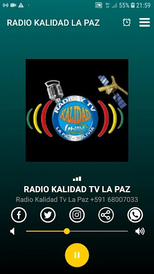 RADIO KALIDAD TV LA PAZ Screenshot 3