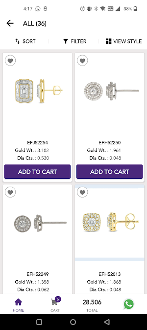 V M JEWELLERY Screenshot 1